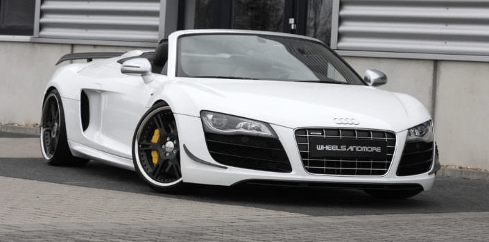 R8GT Sypder Front polish