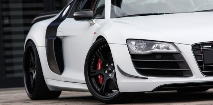 Audi R8GT exhaust