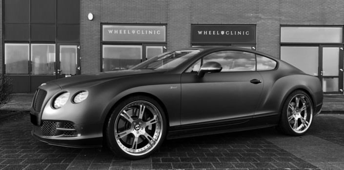 22 inch wheels chrome glossy bentley gt speed tuning