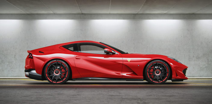 side view red 812 superfast tunign wheels