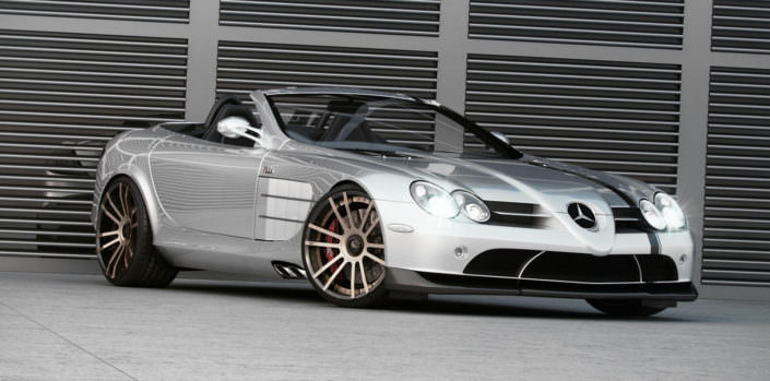 new wheel design for mercedes slr
