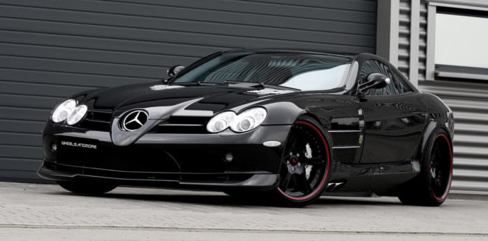 front view mc laren mercedes slr tuning by wheelsandmore