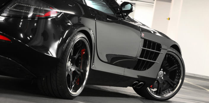 20 inch 6sporz wheels on mcalren mercedes slr