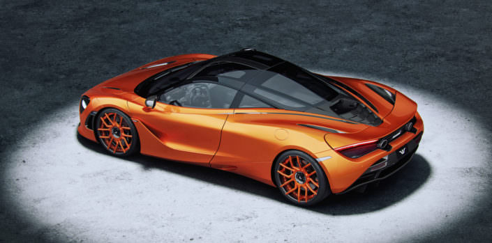 orange mclaren 720s tuning